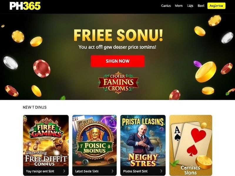 Leverage the latest ph365 free bonus to enhance your online gambling experience. Discover exclusive promotions, expert game guides, and trusted casino information on ph365-free-bonus.com.